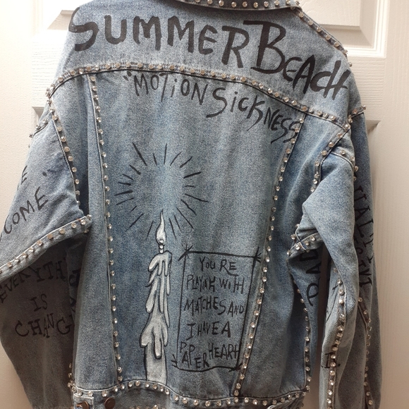 Rare LEVI'S Hand painted jacket @ I LOVE DIY by Panida - Picture 15 of 15